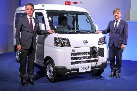 Daihatsu “e-Hiace Cargo” and “e-Atrai” Press Conference
